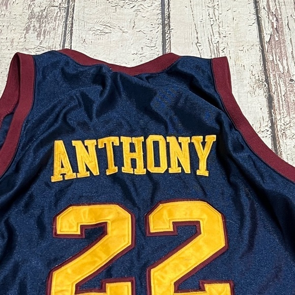 Carmelo Anthony Oak Hill Academy Stitched Basketball Sports NCAA NBA Jersey - Picture 8 of 9